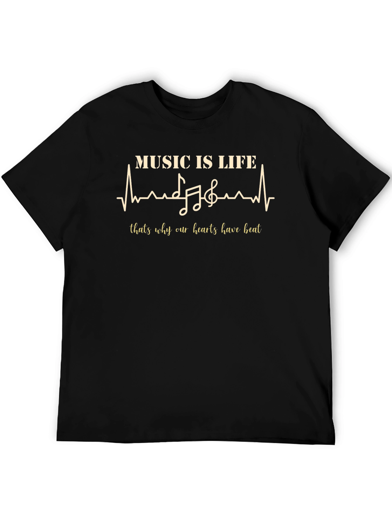 Music is Life T-Shirt - Musician Graphic Tee
