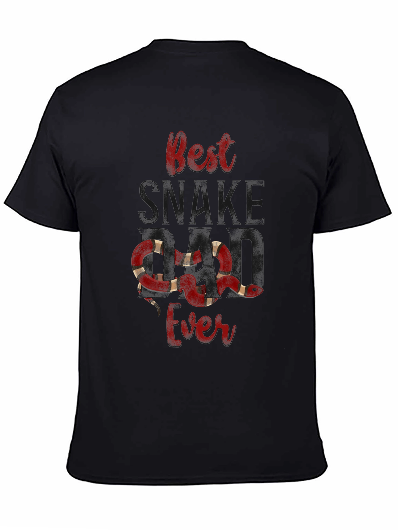 Best Snake Dad Ever Graphic T-Shirt