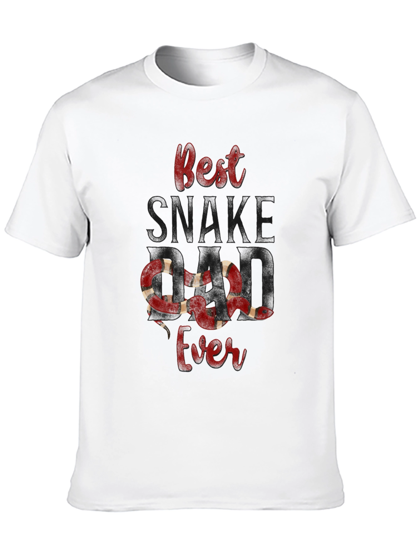 Best Snake Dad Ever Graphic T-Shirt