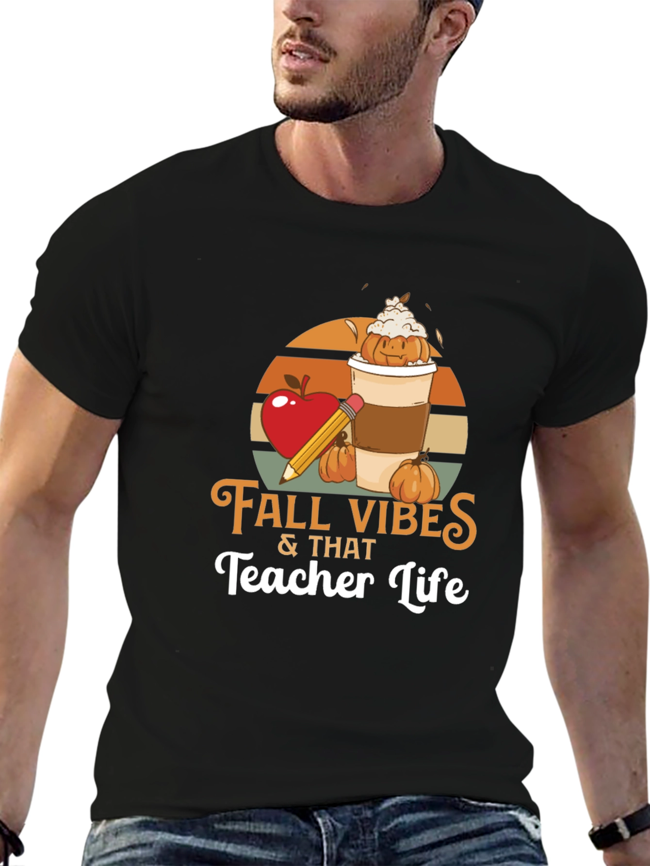 Fall Vibes Teacher Life T-Shirt