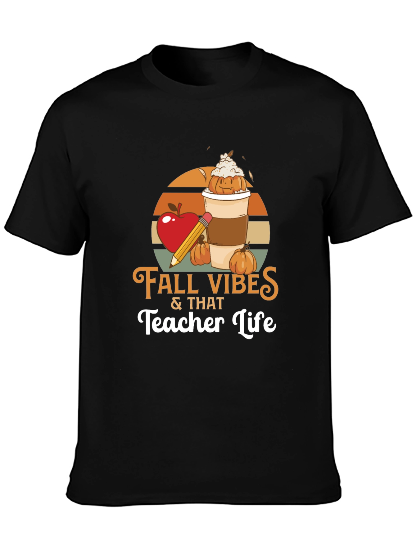 Fall Vibes Teacher Life T-Shirt