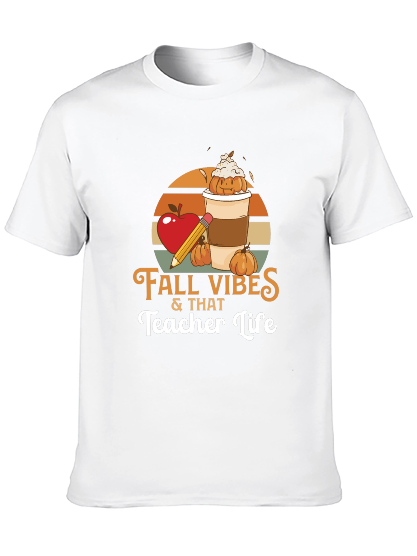 Fall Vibes Teacher Life T-Shirt