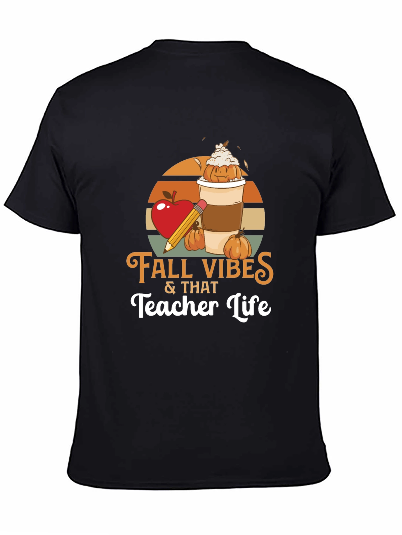 Fall Vibes Teacher Life T-Shirt