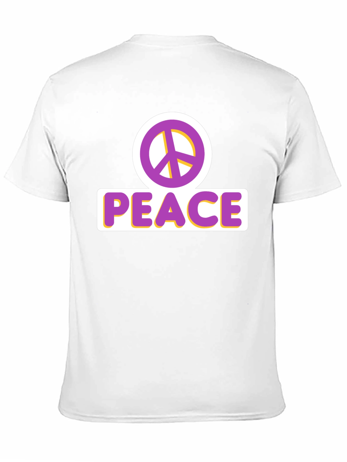 Peace Sign T-Shirt - Black Graphic Tee