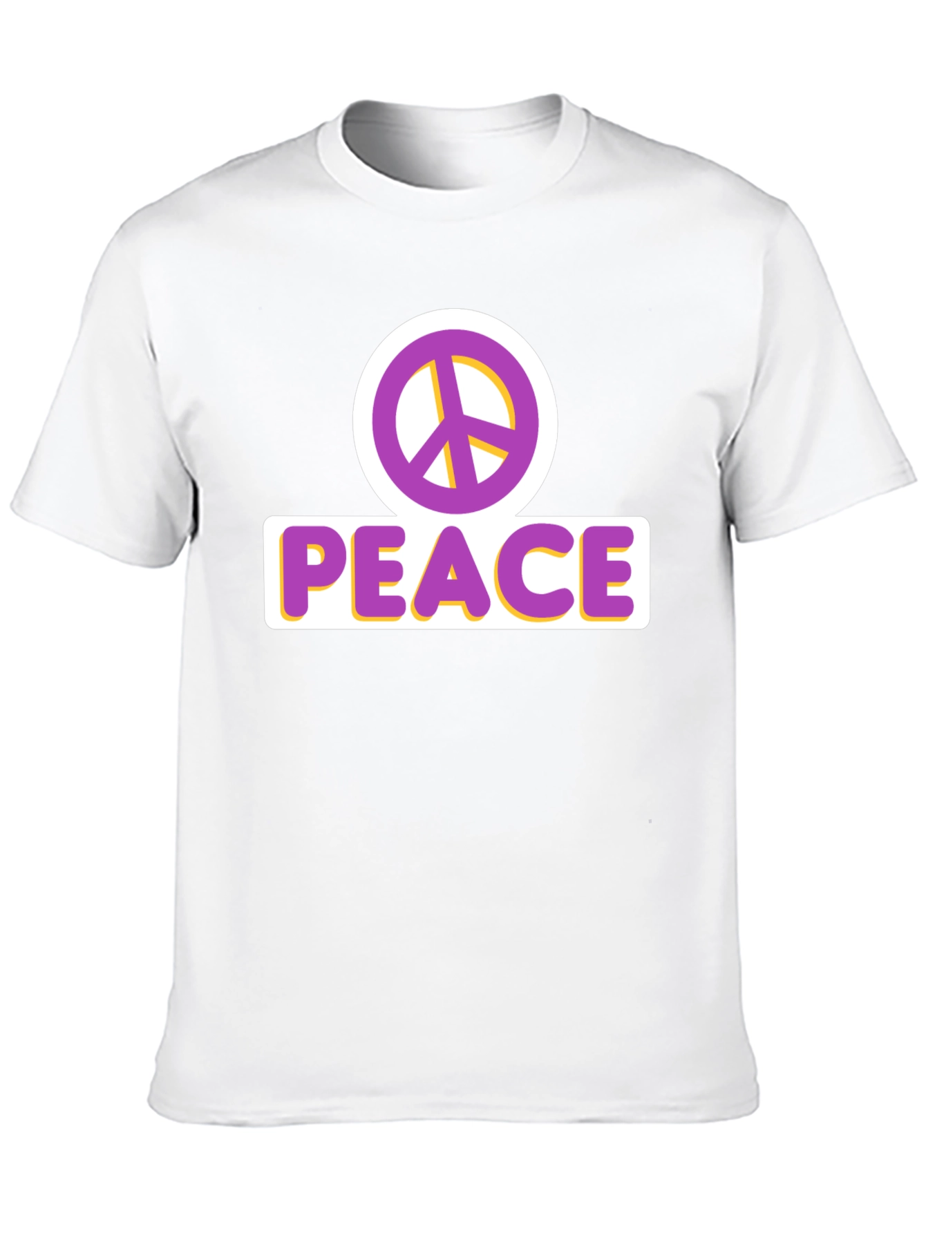 Peace Sign T-Shirt - Black Graphic Tee