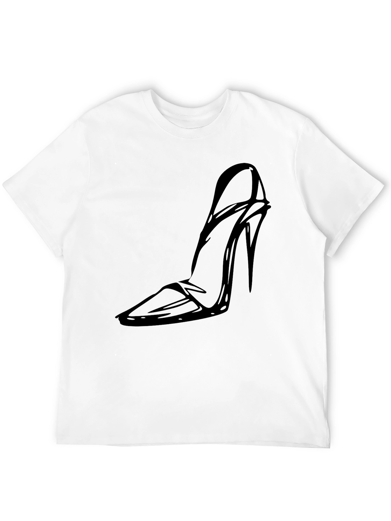 Black Shoe Graphic Tee