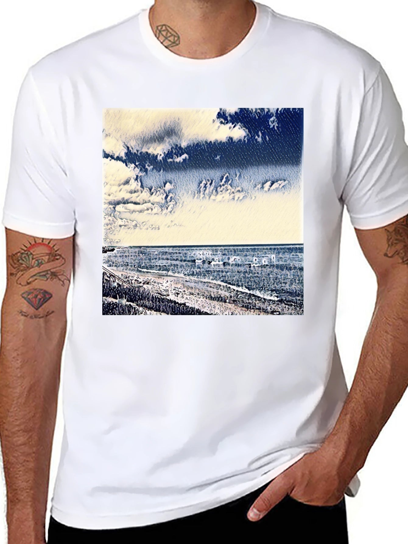 Sky Landscape Graphic Tee