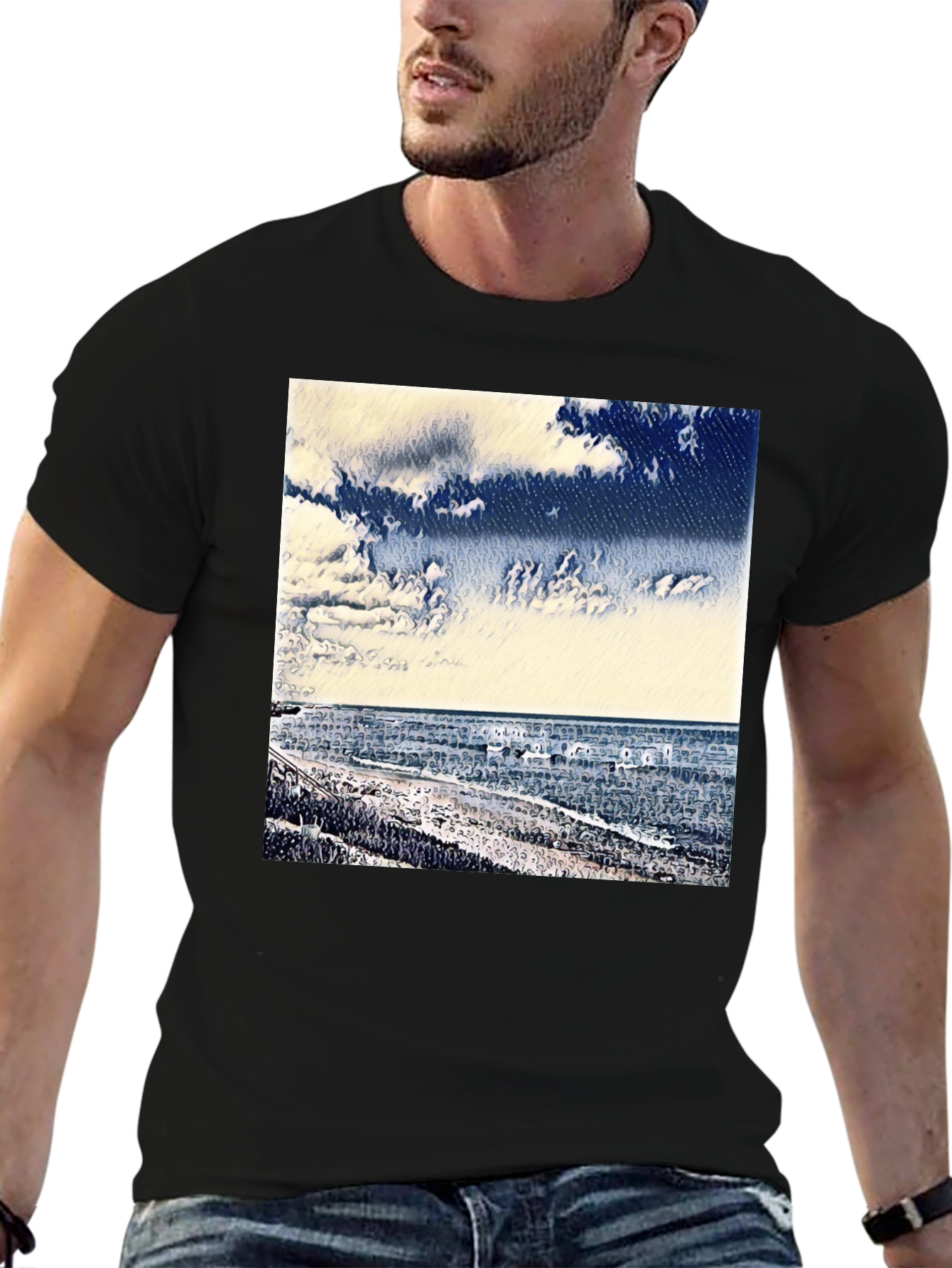 Sky Landscape Graphic Tee