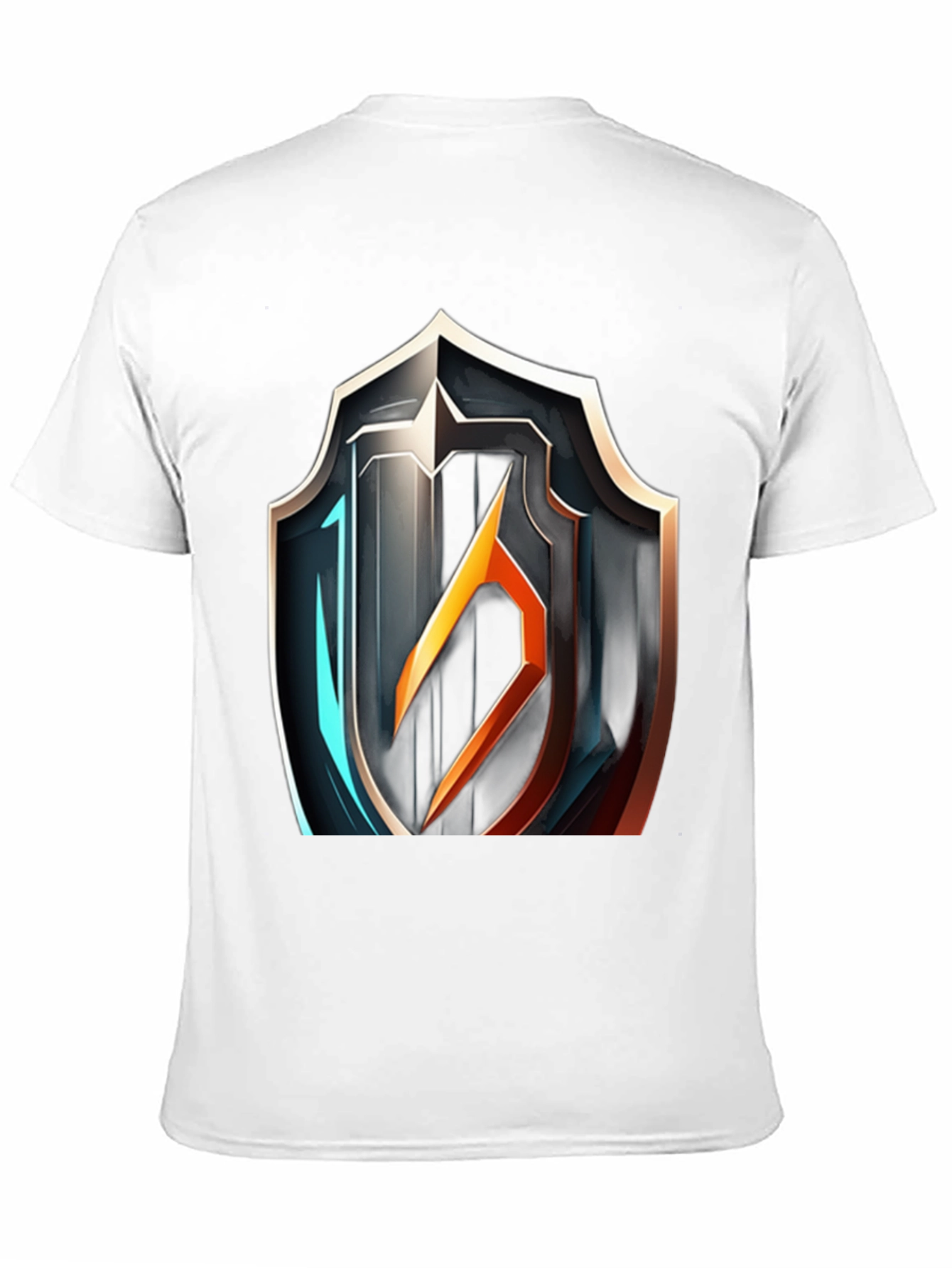 Shield Graphic Tee - Modern Armor Design