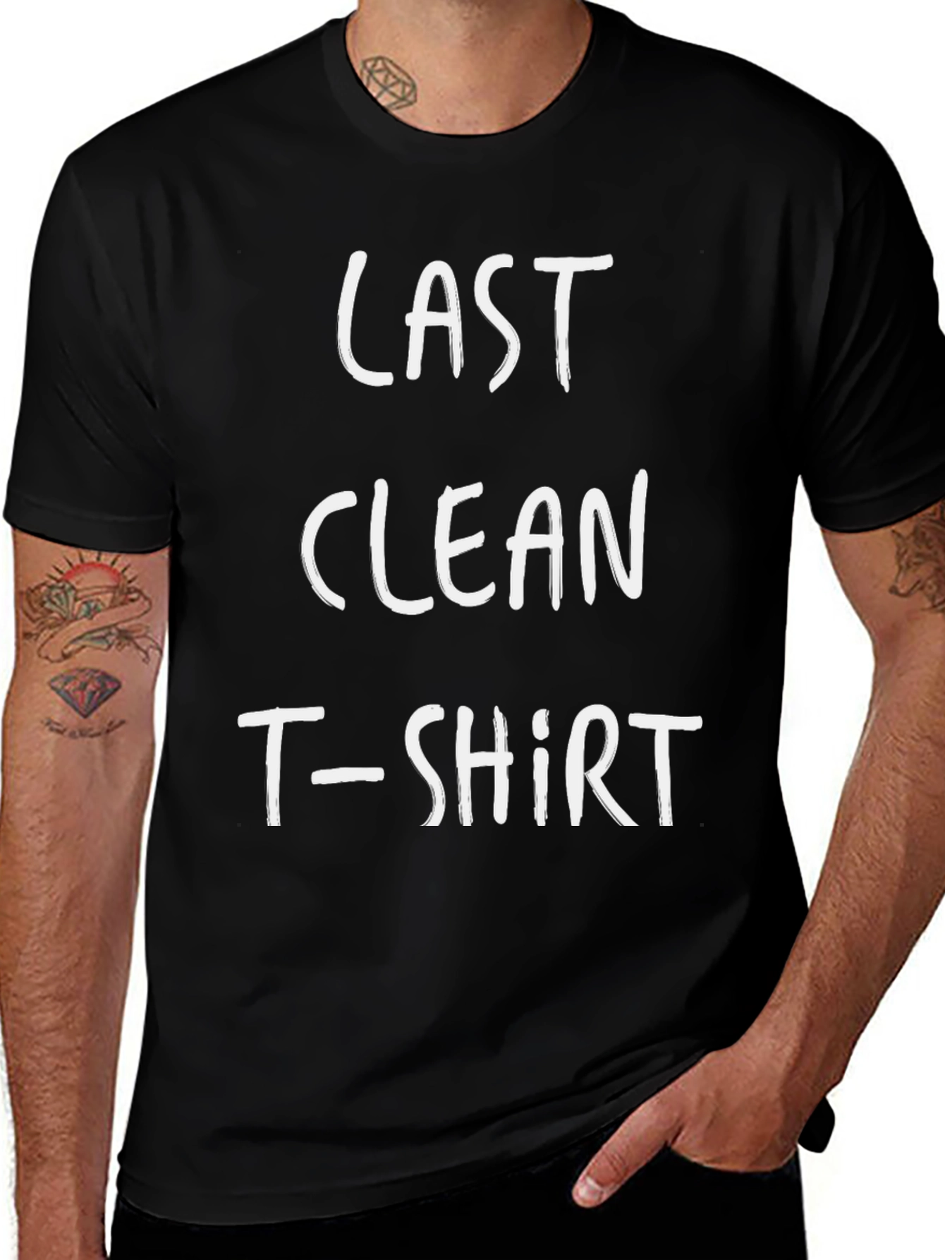 Last Clean T-Shirt - Funny Graphic Tee