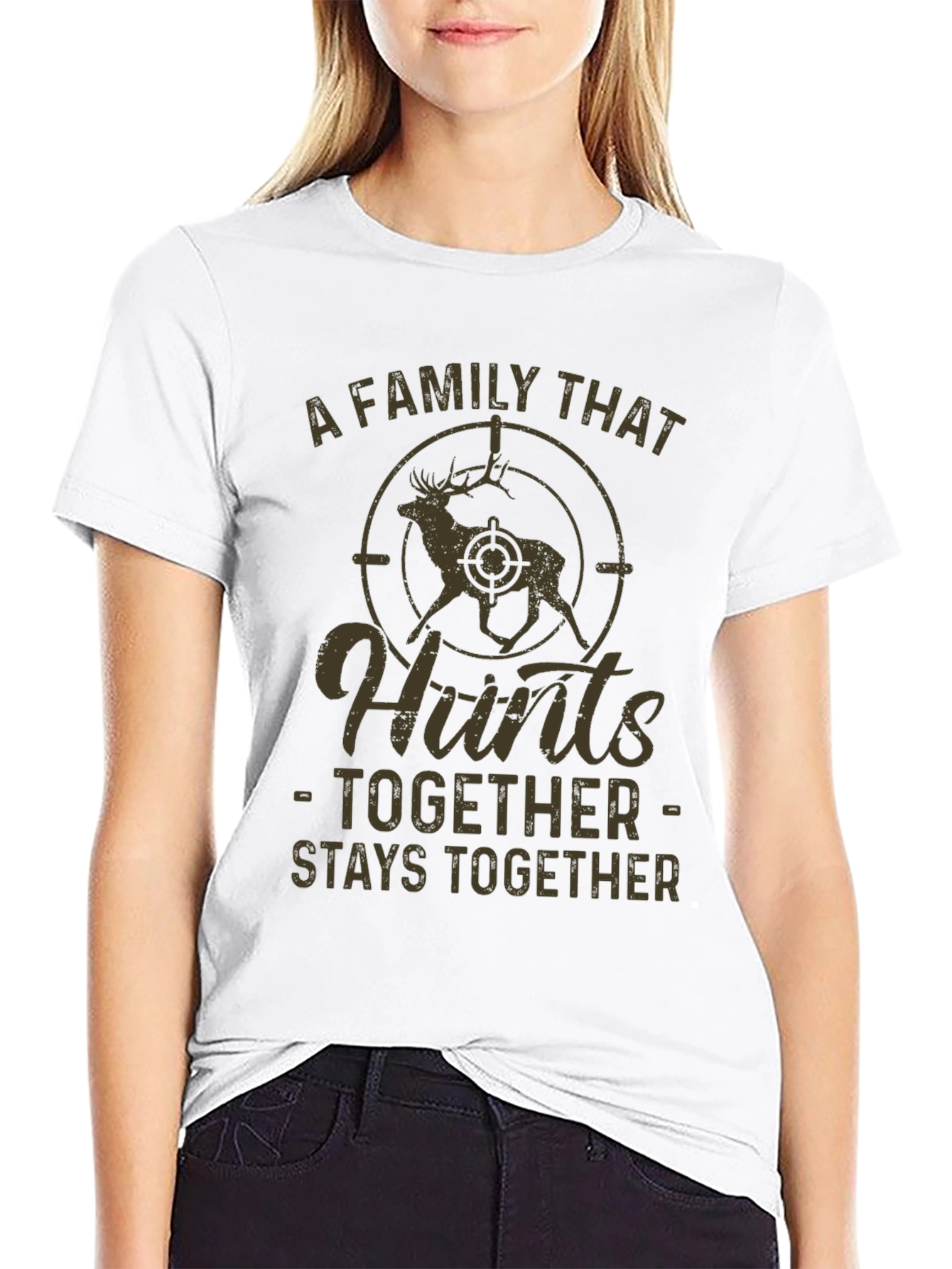 A Family That Hunts Together Graphic Tee
