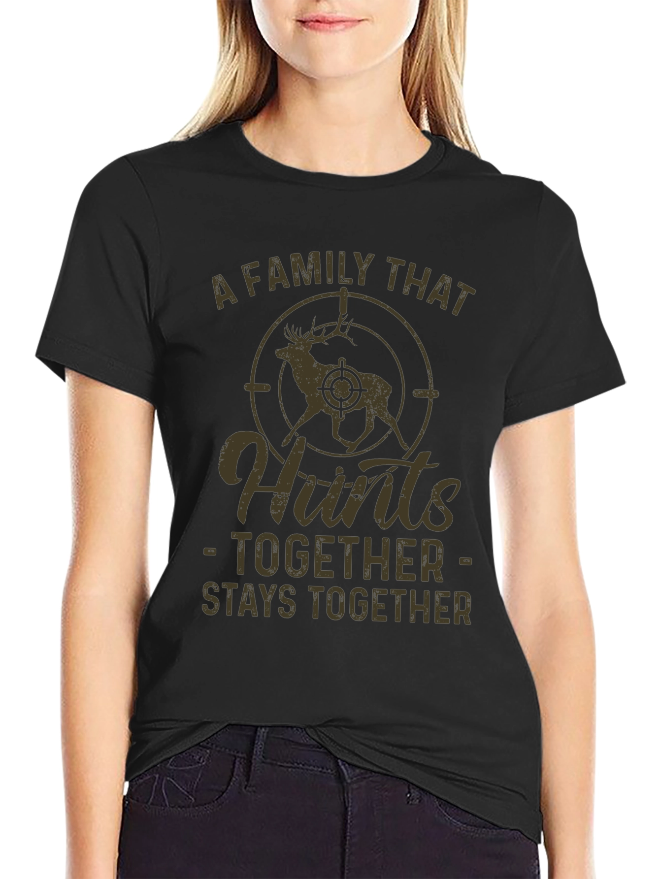A Family That Hunts Together Graphic Tee
