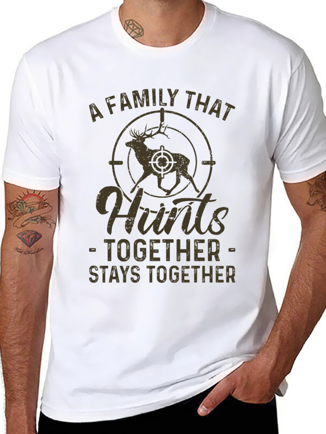 A Family That Hunts Together Graphic Tee