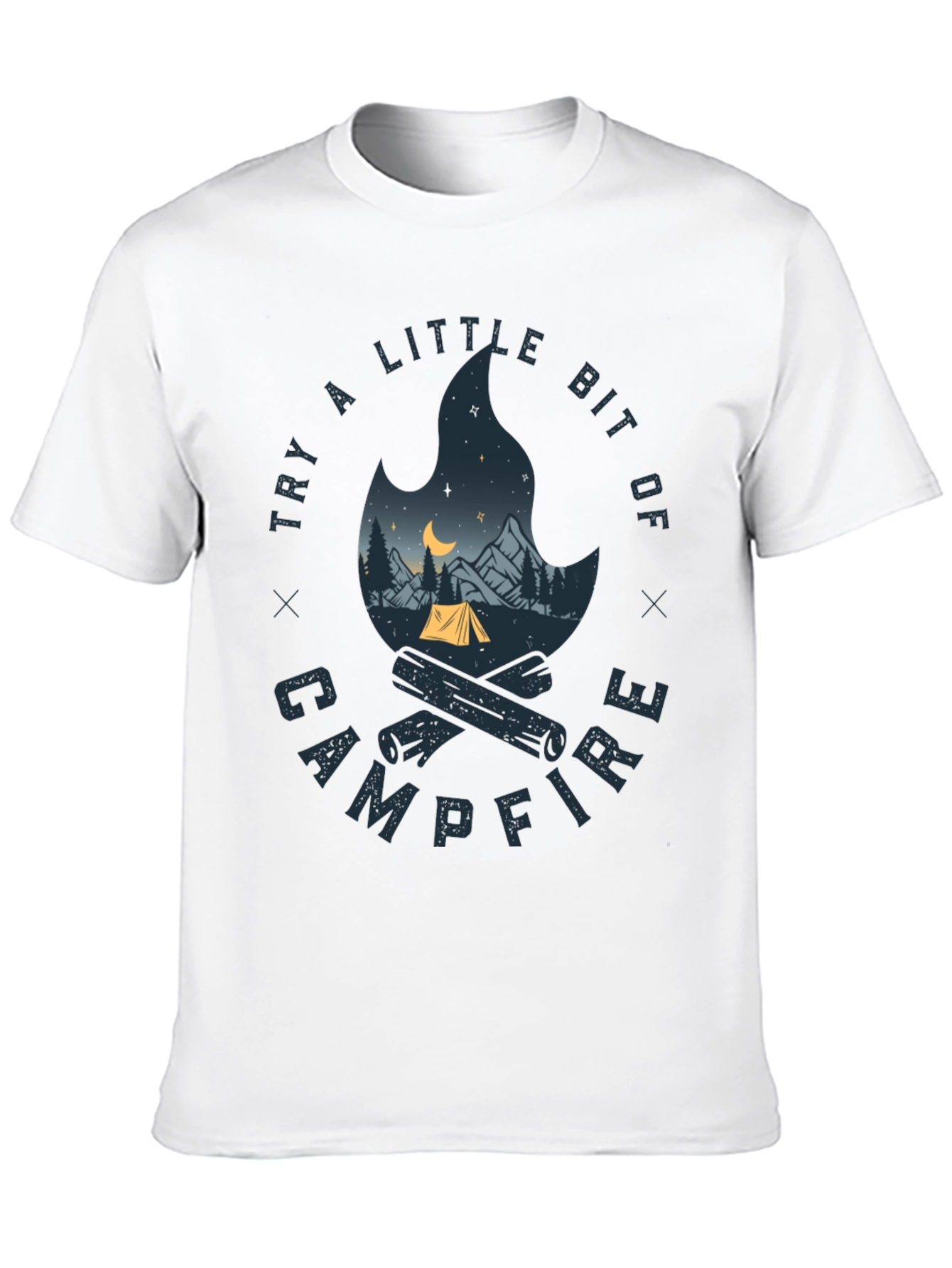 Campfire Graphic Tee - Adventure Awaits
