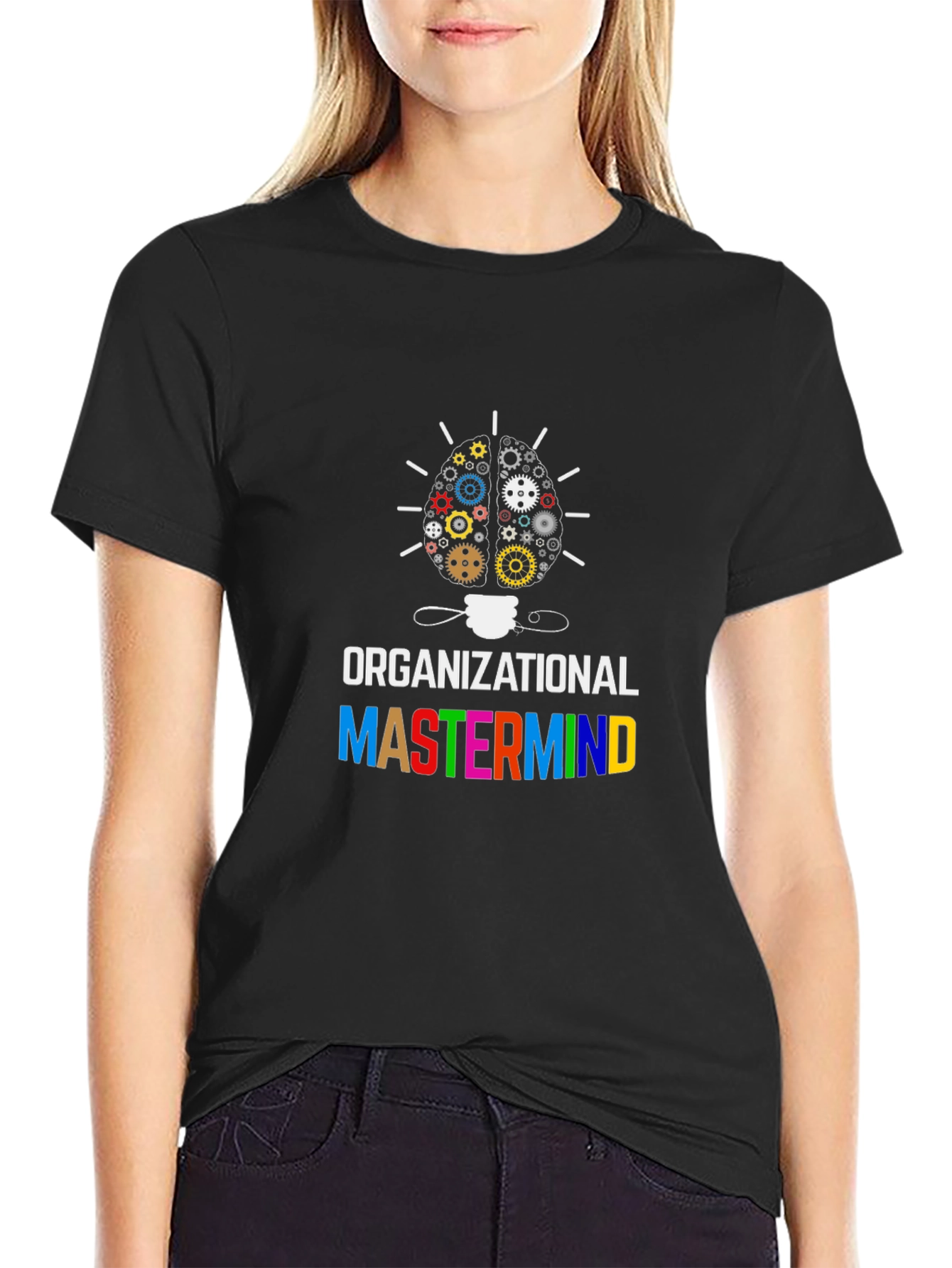 Organizational Mastermind Gear Brain T-Shirt