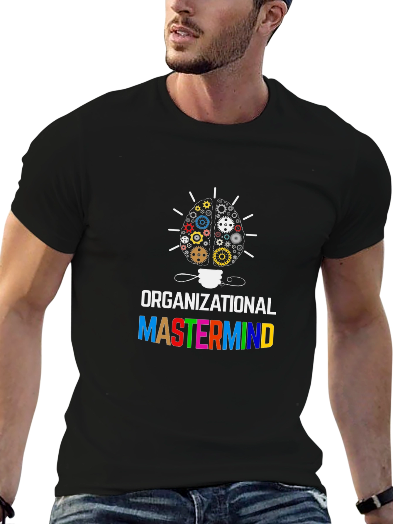 Organizational Mastermind Gear Brain T-Shirt