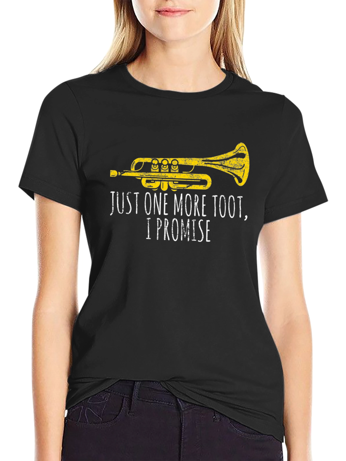 Just One More Toot Trumpet Graphic Tee
