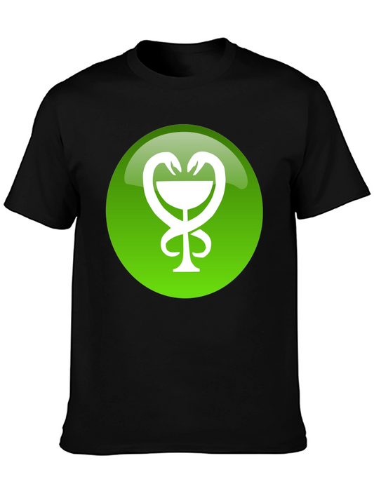 Pharmacy Symbol Graphic Tee - Green