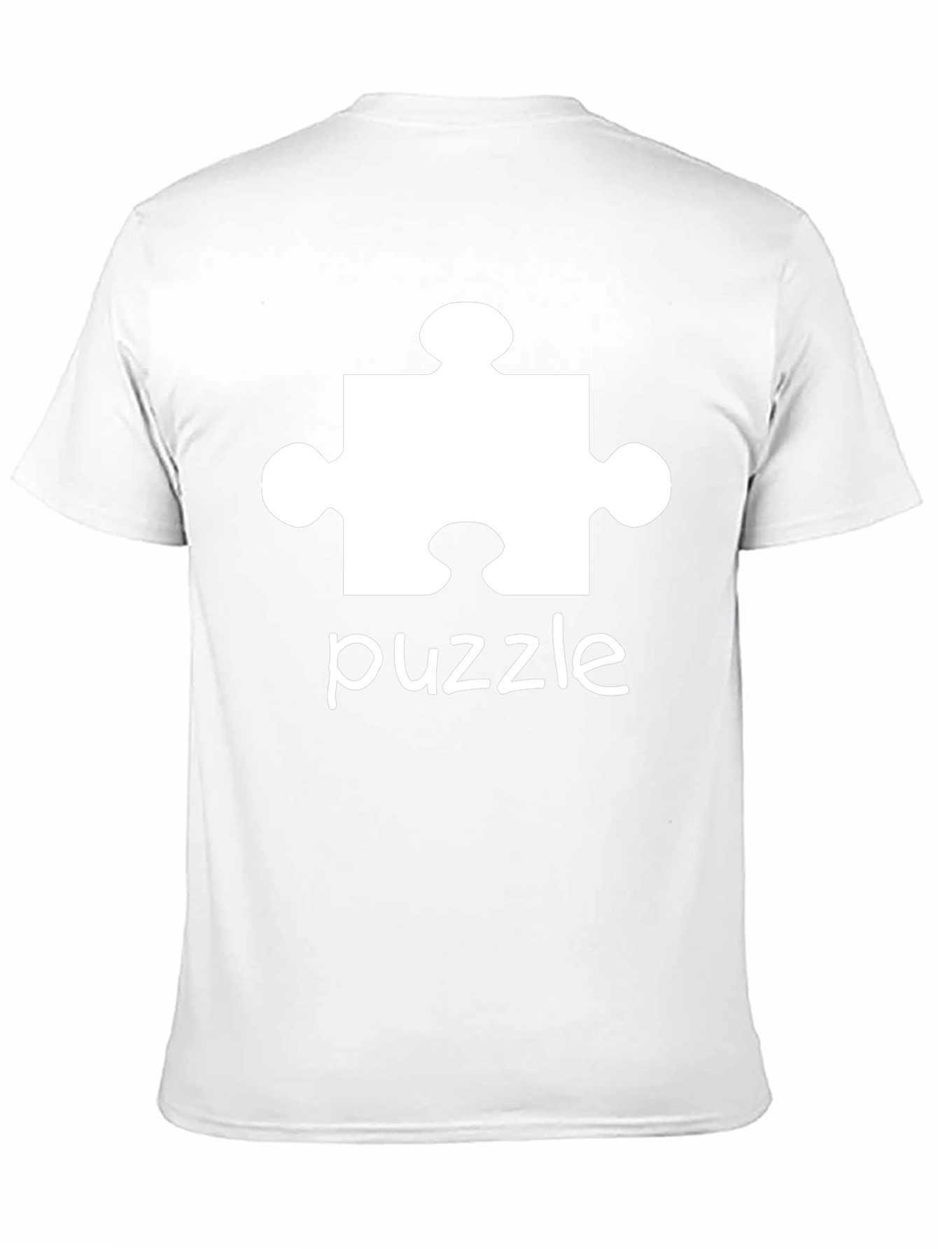 Puzzle Piece Graphic Tee - Autism Awareness Shirt