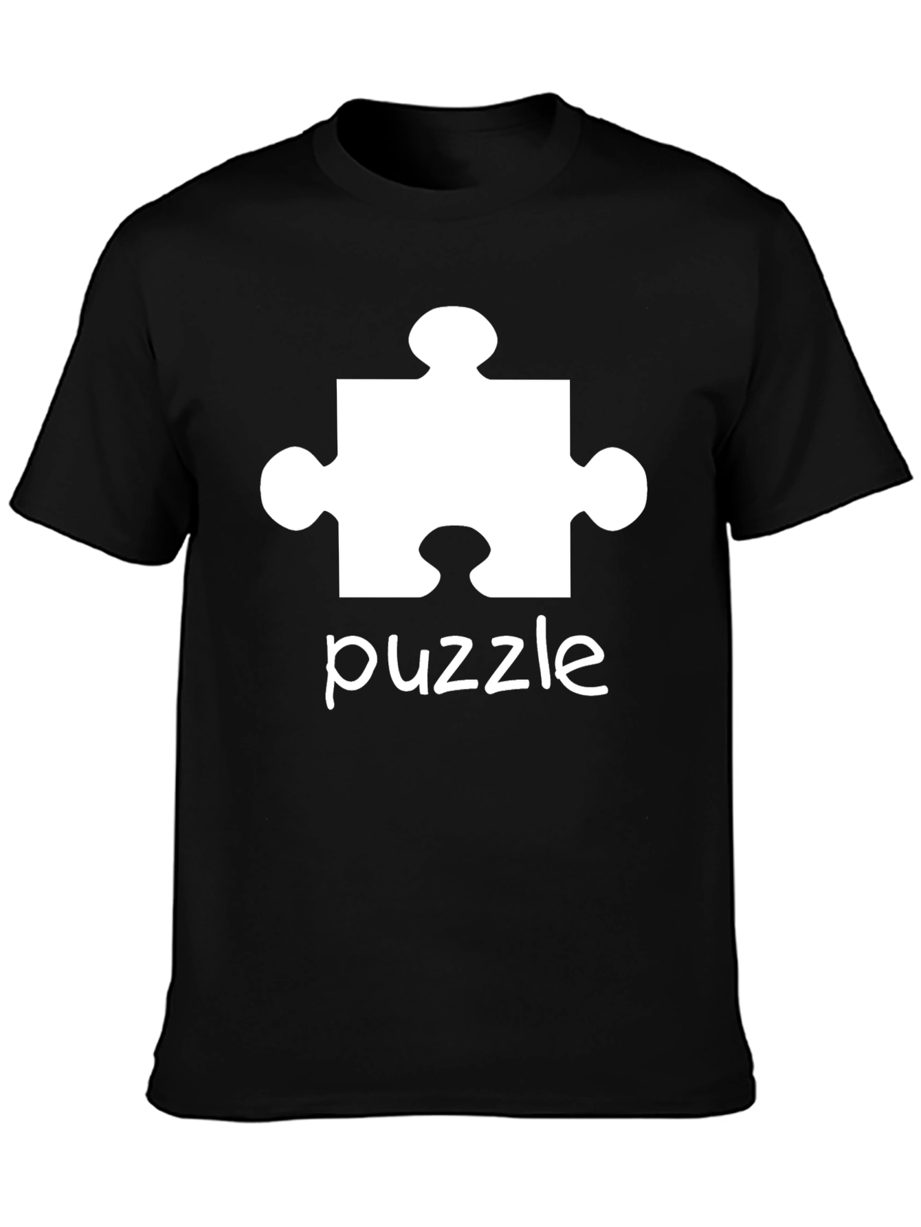Puzzle Piece Graphic Tee - Autism Awareness Shirt