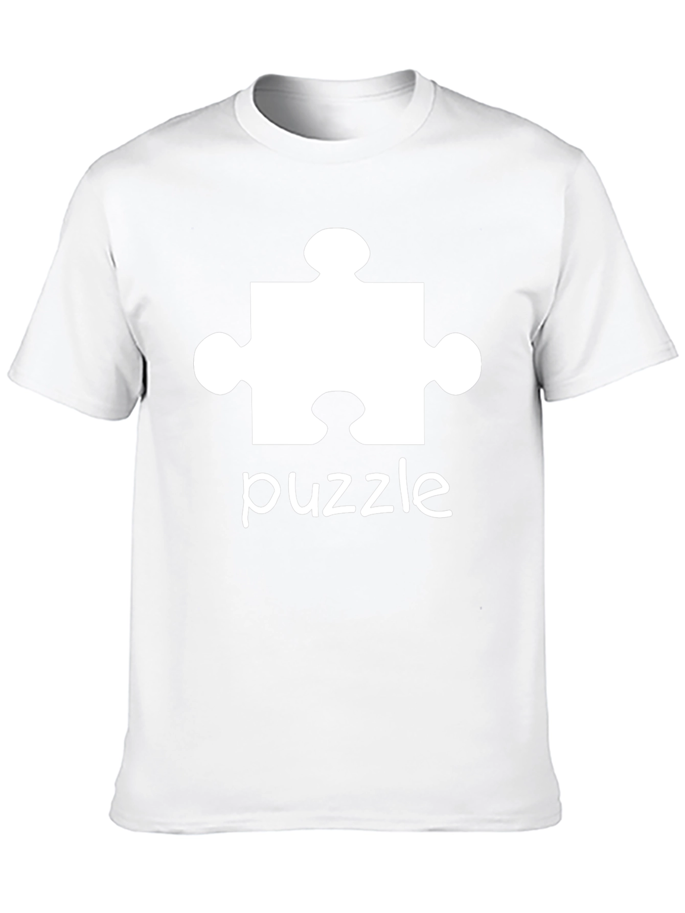 Puzzle Piece Graphic Tee - Autism Awareness Shirt