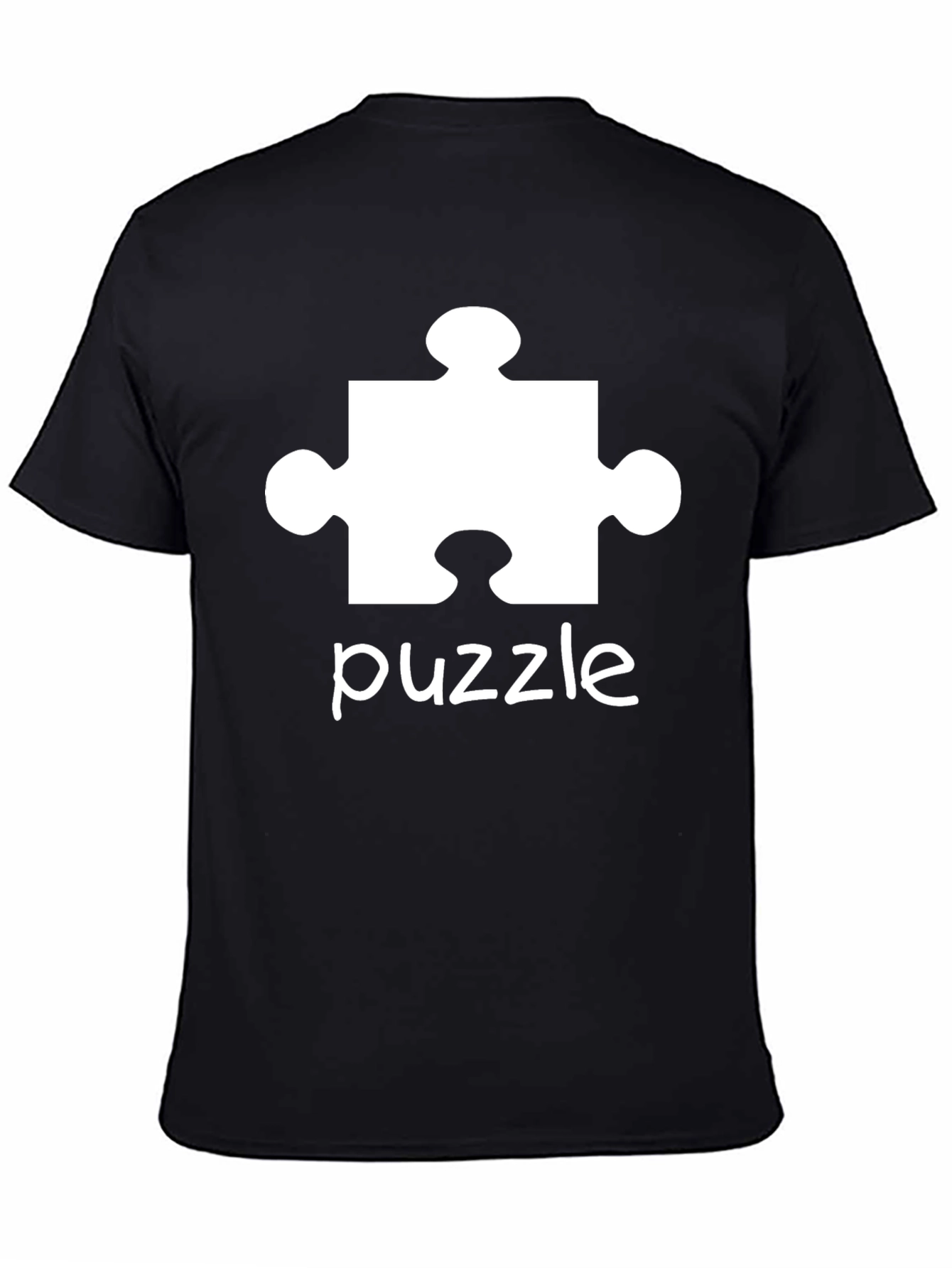 Puzzle Piece Graphic Tee - Autism Awareness Shirt