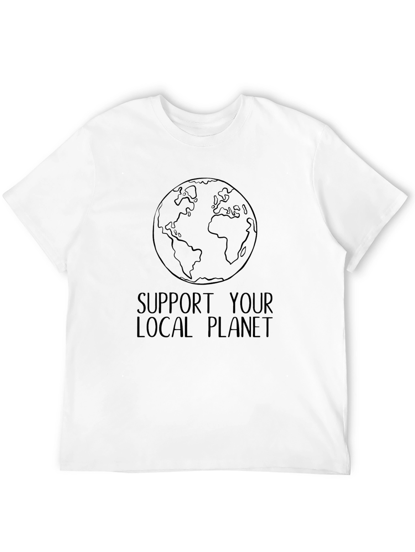 Support Your Local Planet Graphic Tee