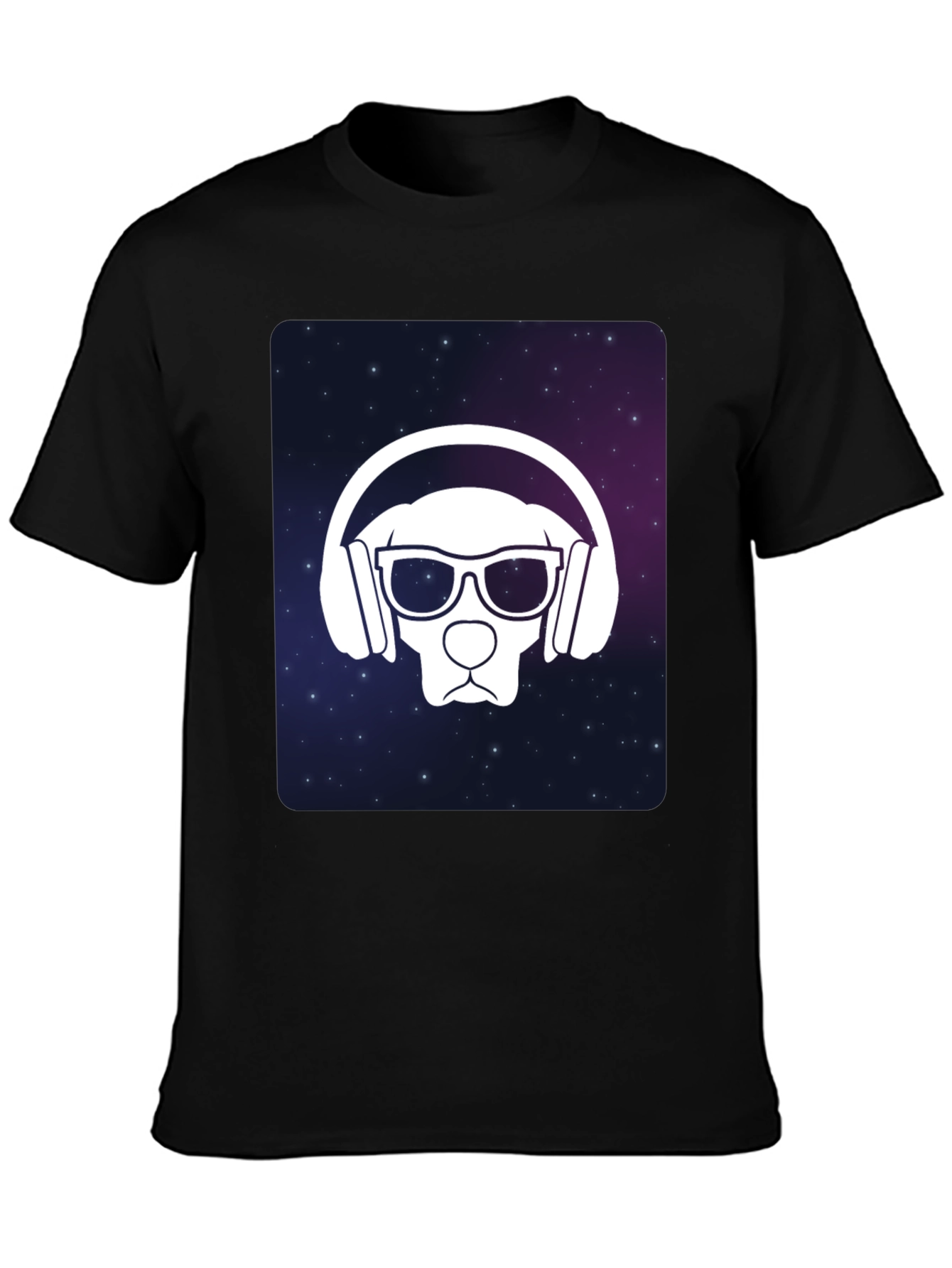 Cool Dog DJ Graphic T-Shirt