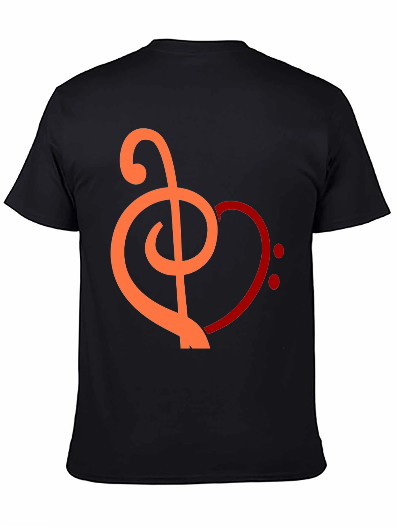 Musical Heart T-Shirt - Stylish Graphic Tee
