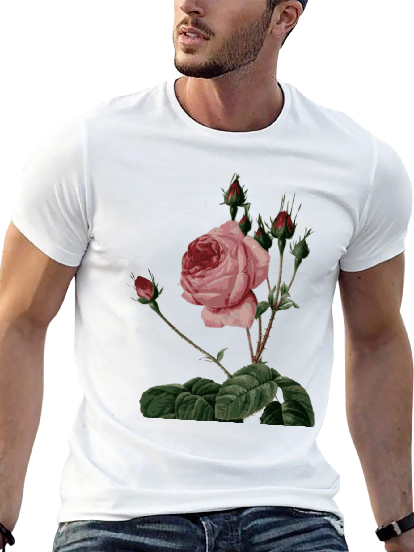 Rose Graphic T-Shirt