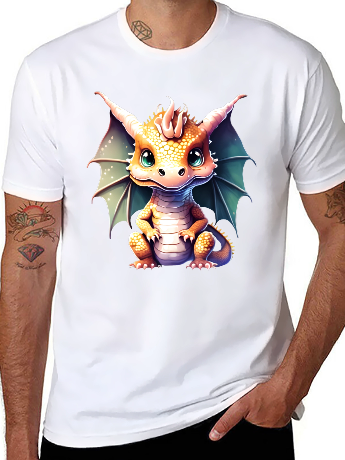 Cute Dragon Graphic Tee