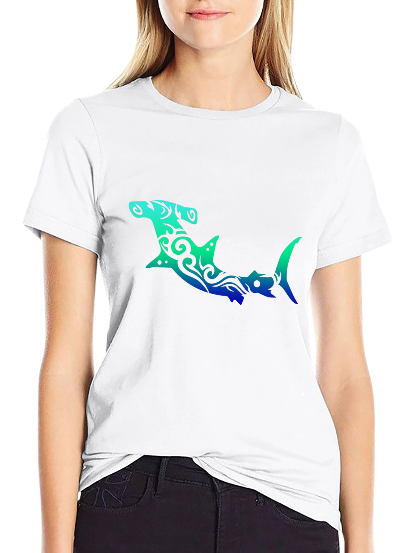 Hammerhead Shark Graphic Tee - Unique Design