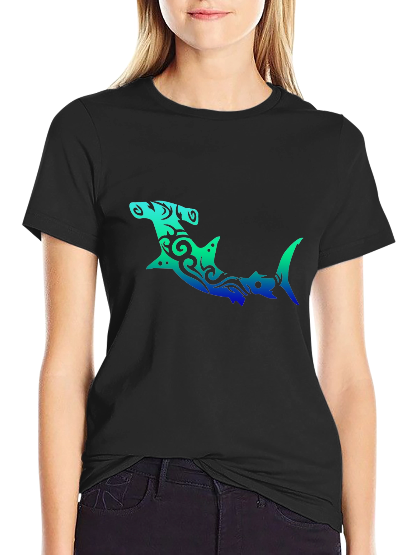 Hammerhead Shark Graphic Tee - Unique Design
