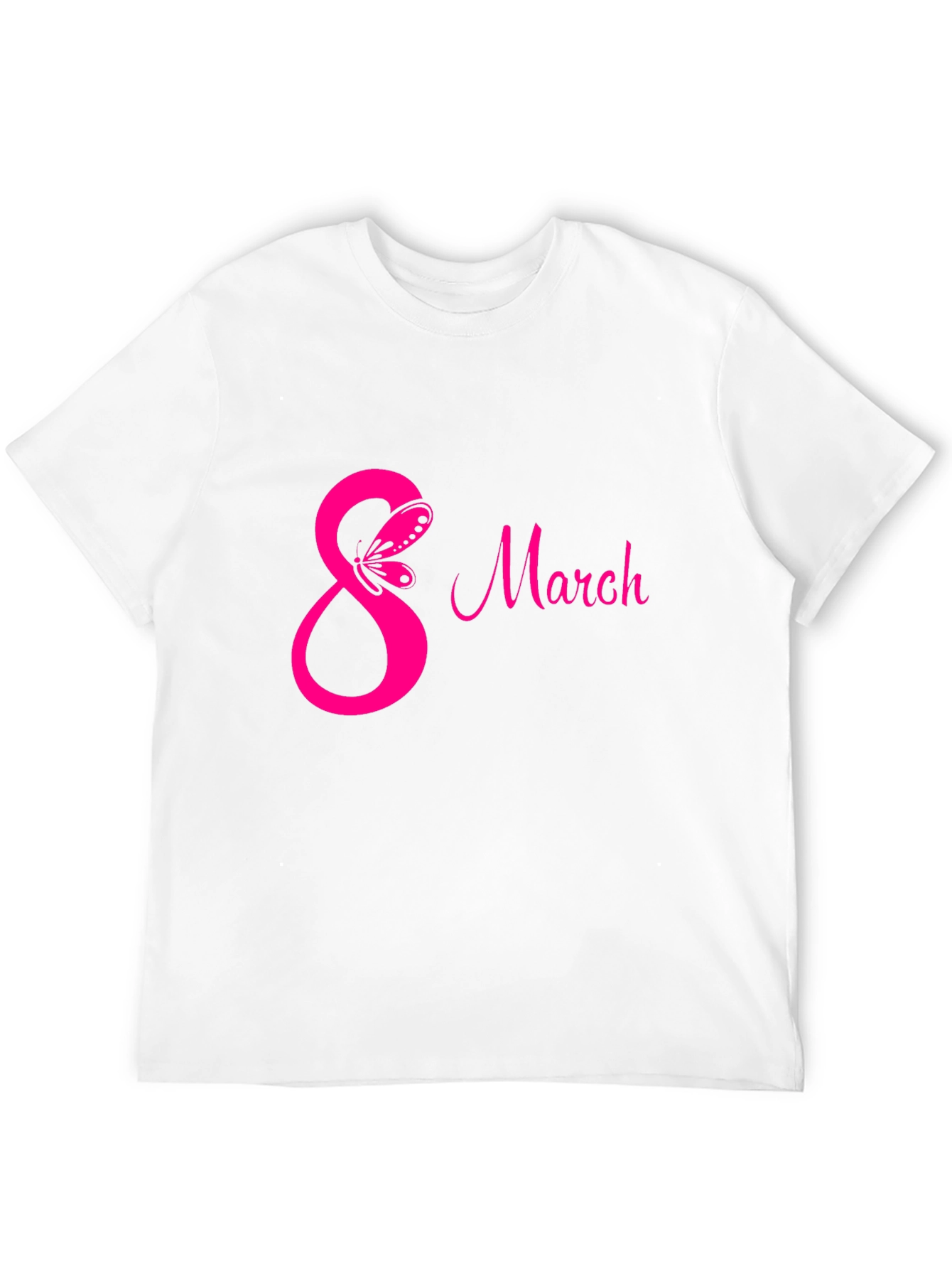 International Womens Day 8 March Black T-Shirt