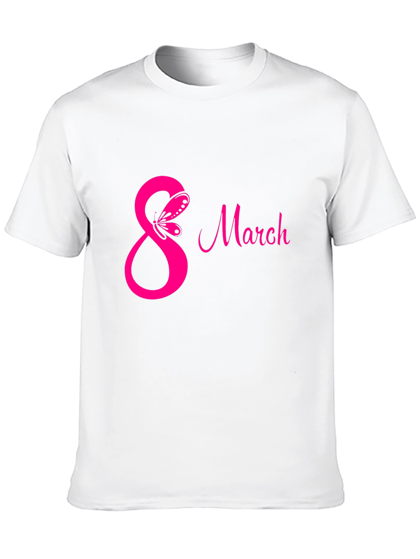 International Womens Day 8 March Black T-Shirt
