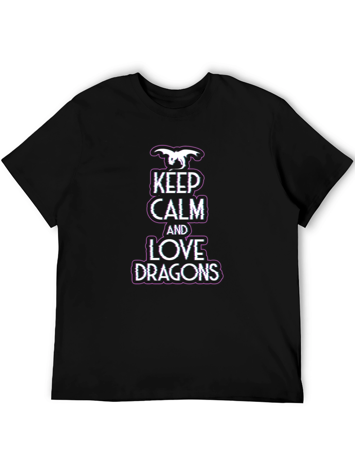 Keep Calm and Love Dragons T-Shirt