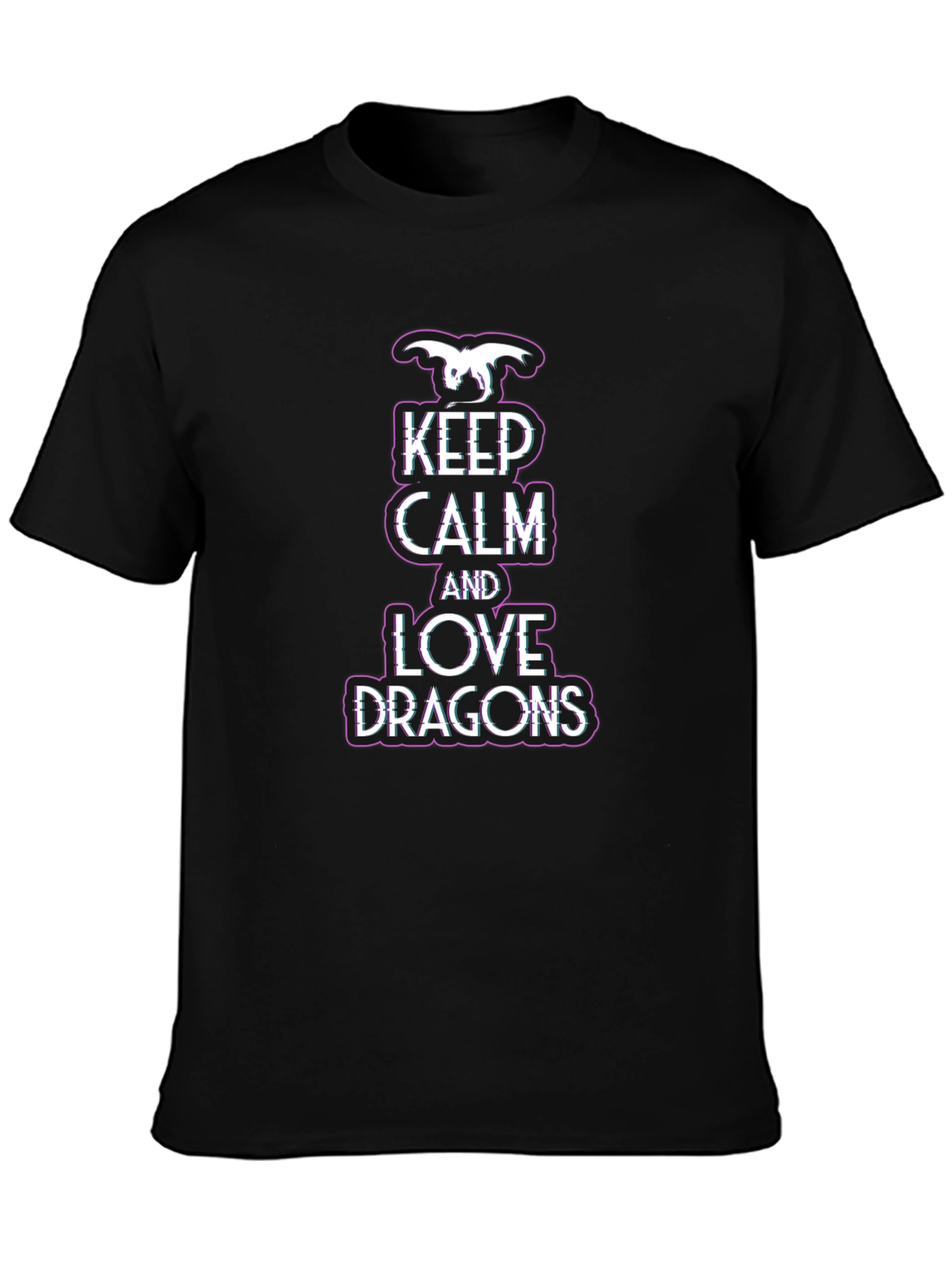 Keep Calm and Love Dragons T-Shirt