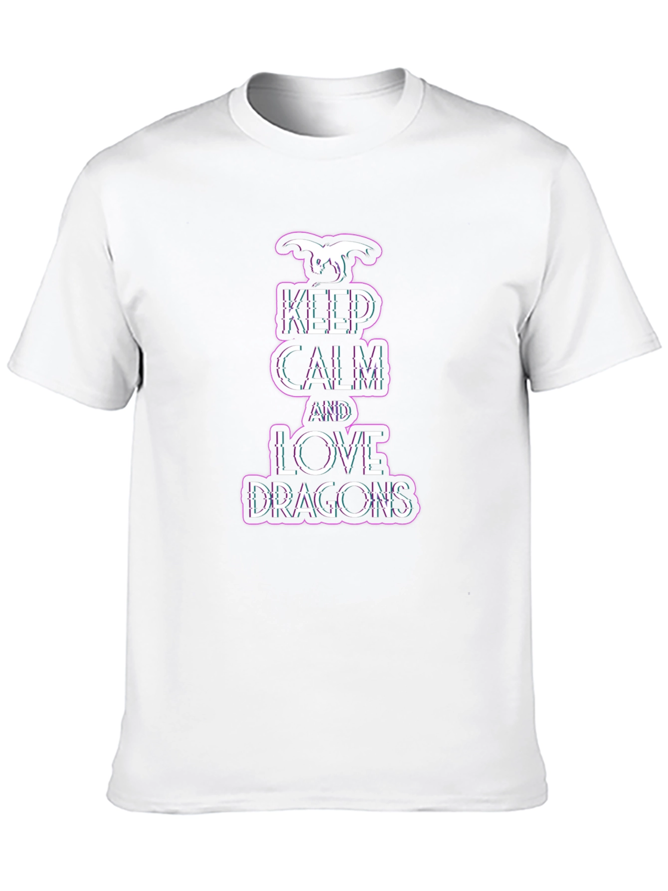 Keep Calm and Love Dragons T-Shirt