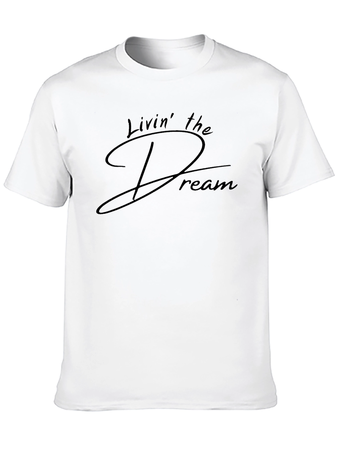 Livin the Dream Black Graphic Tee