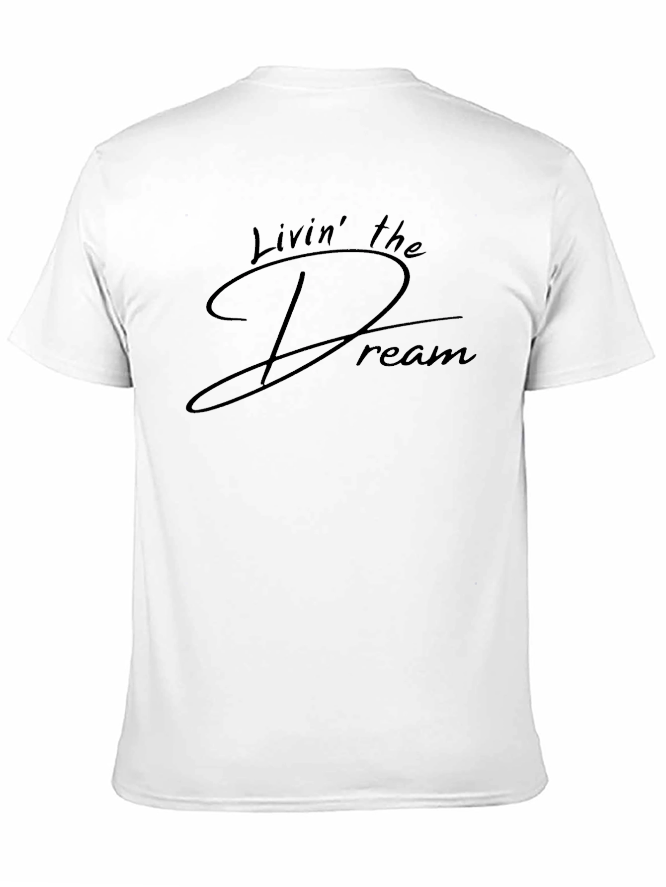 Livin the Dream Black Graphic Tee