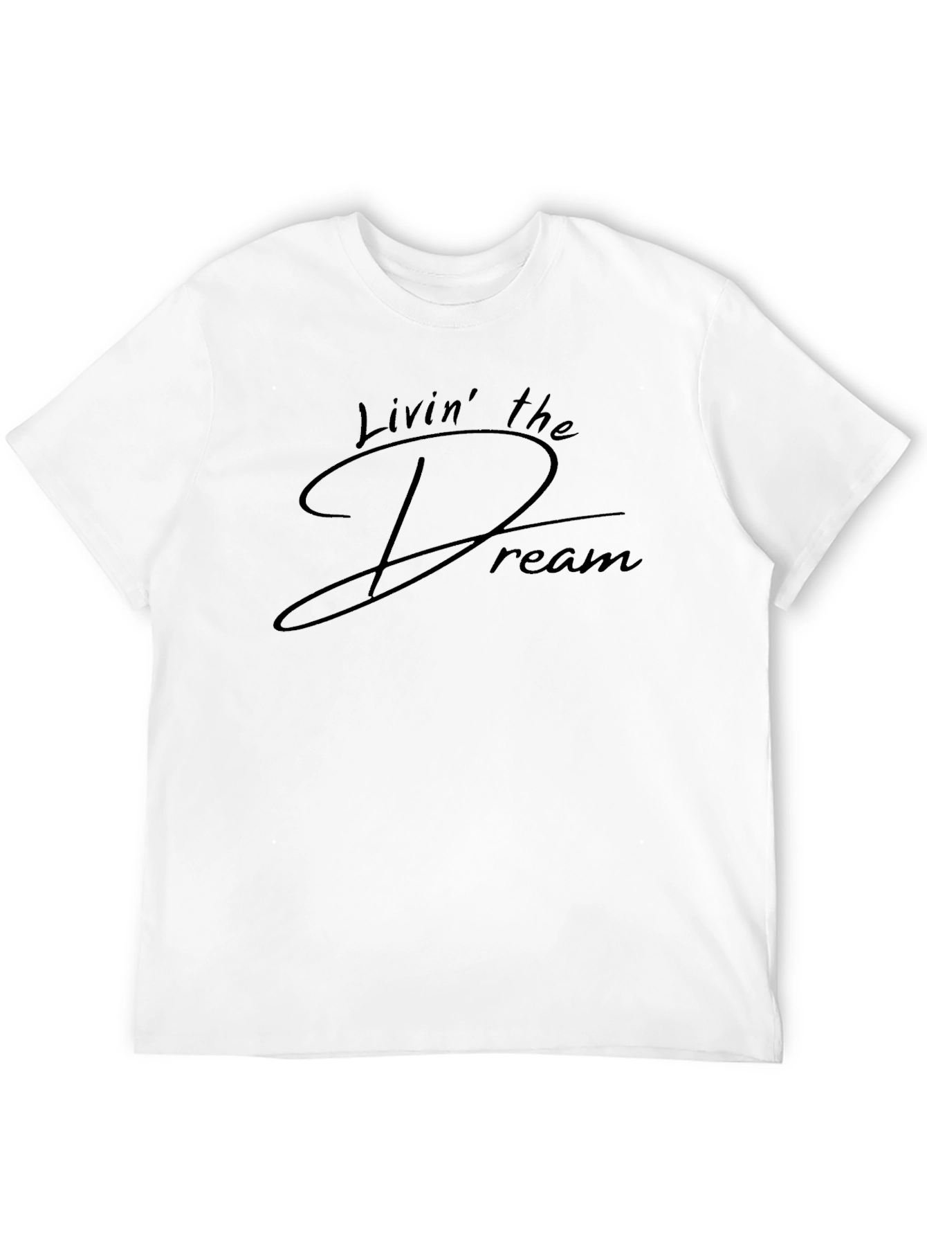 Livin the Dream Black Graphic Tee