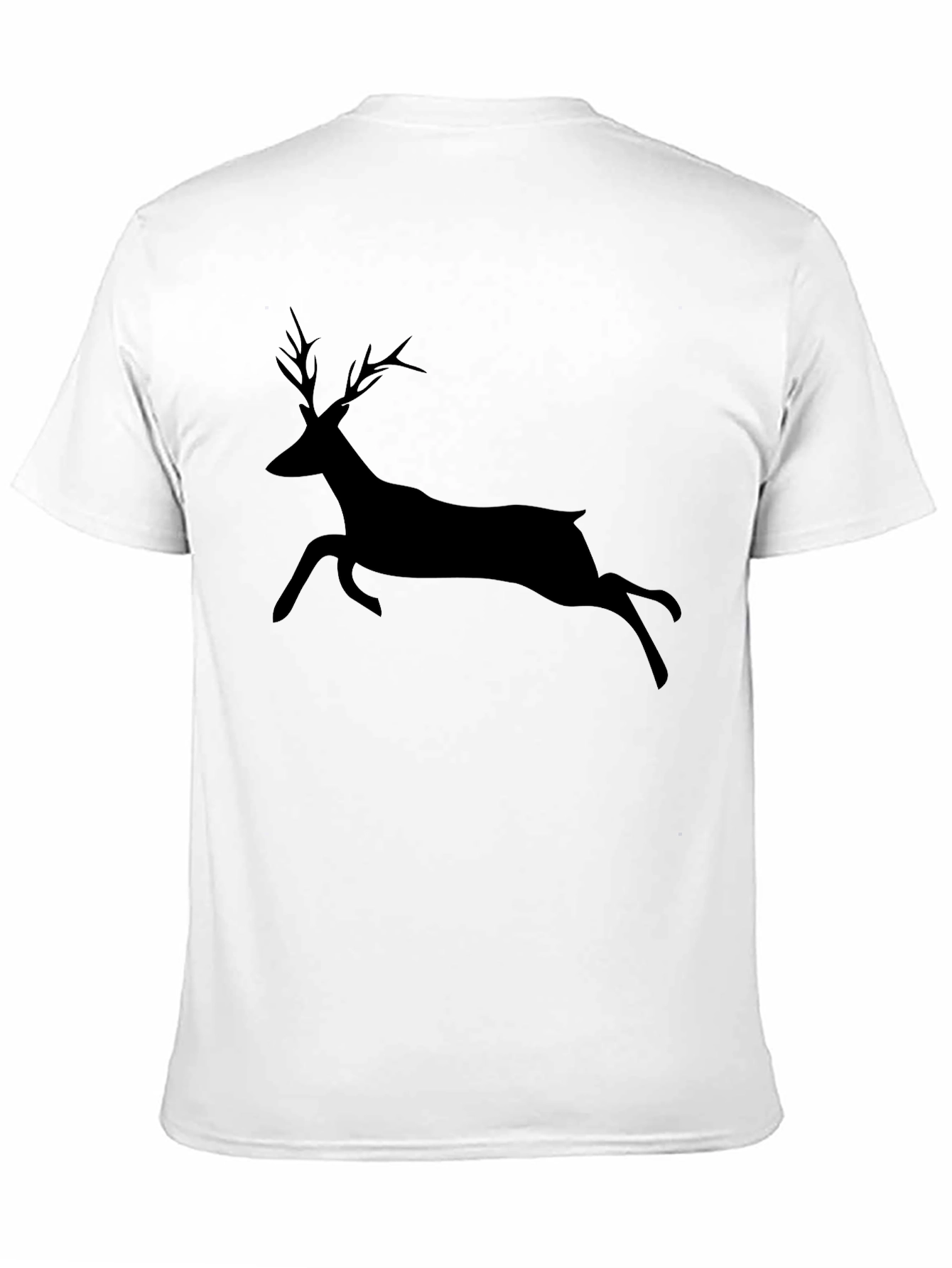 Black Deer Silhouette T-Shirt