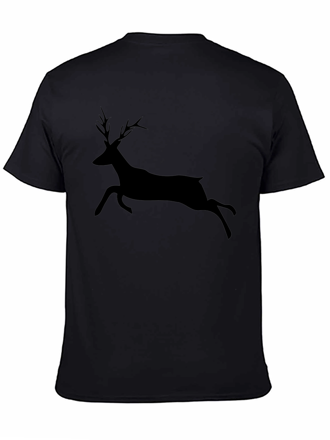 Black Deer Silhouette T-Shirt