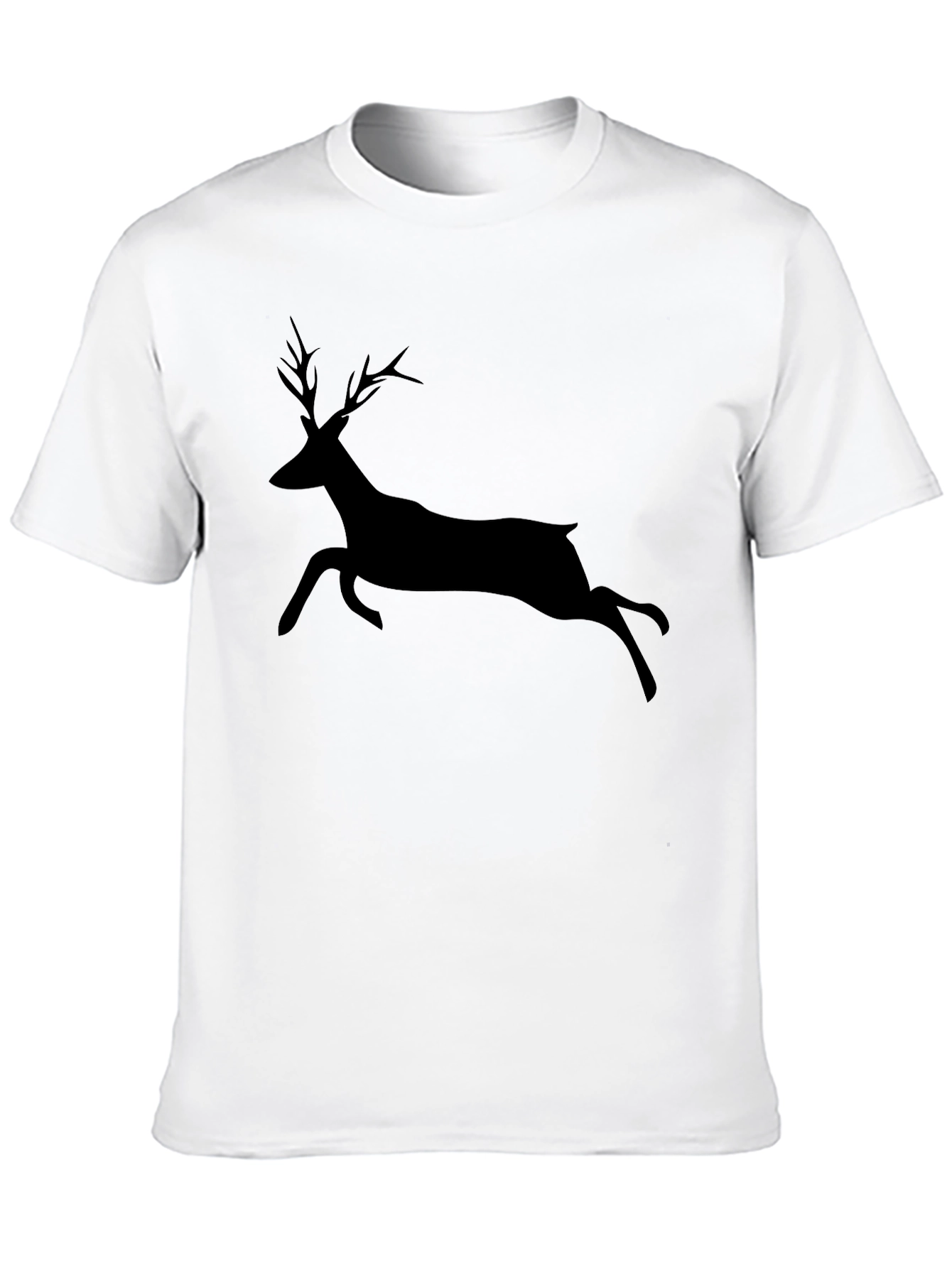 Black Deer Silhouette T-Shirt