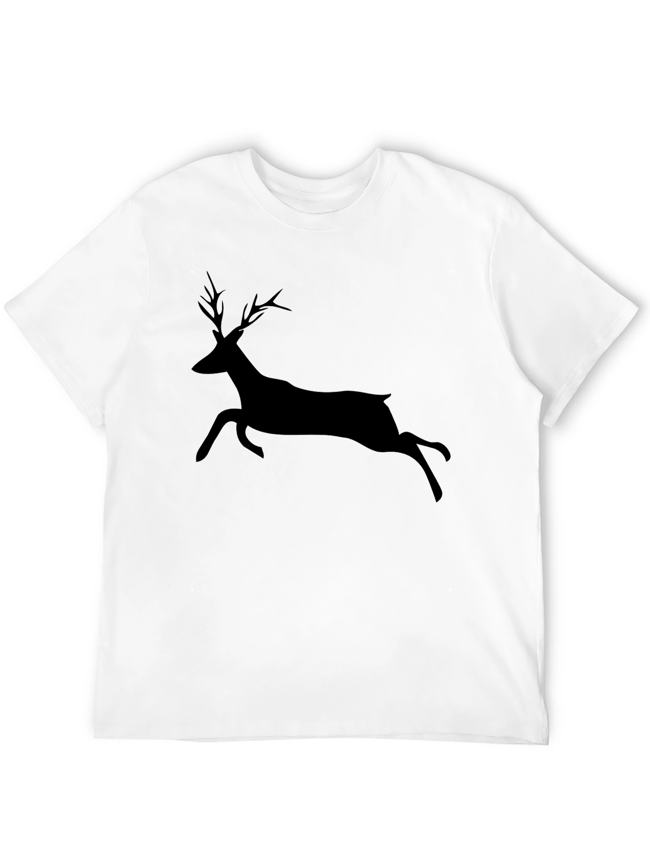 Black Deer Silhouette T-Shirt