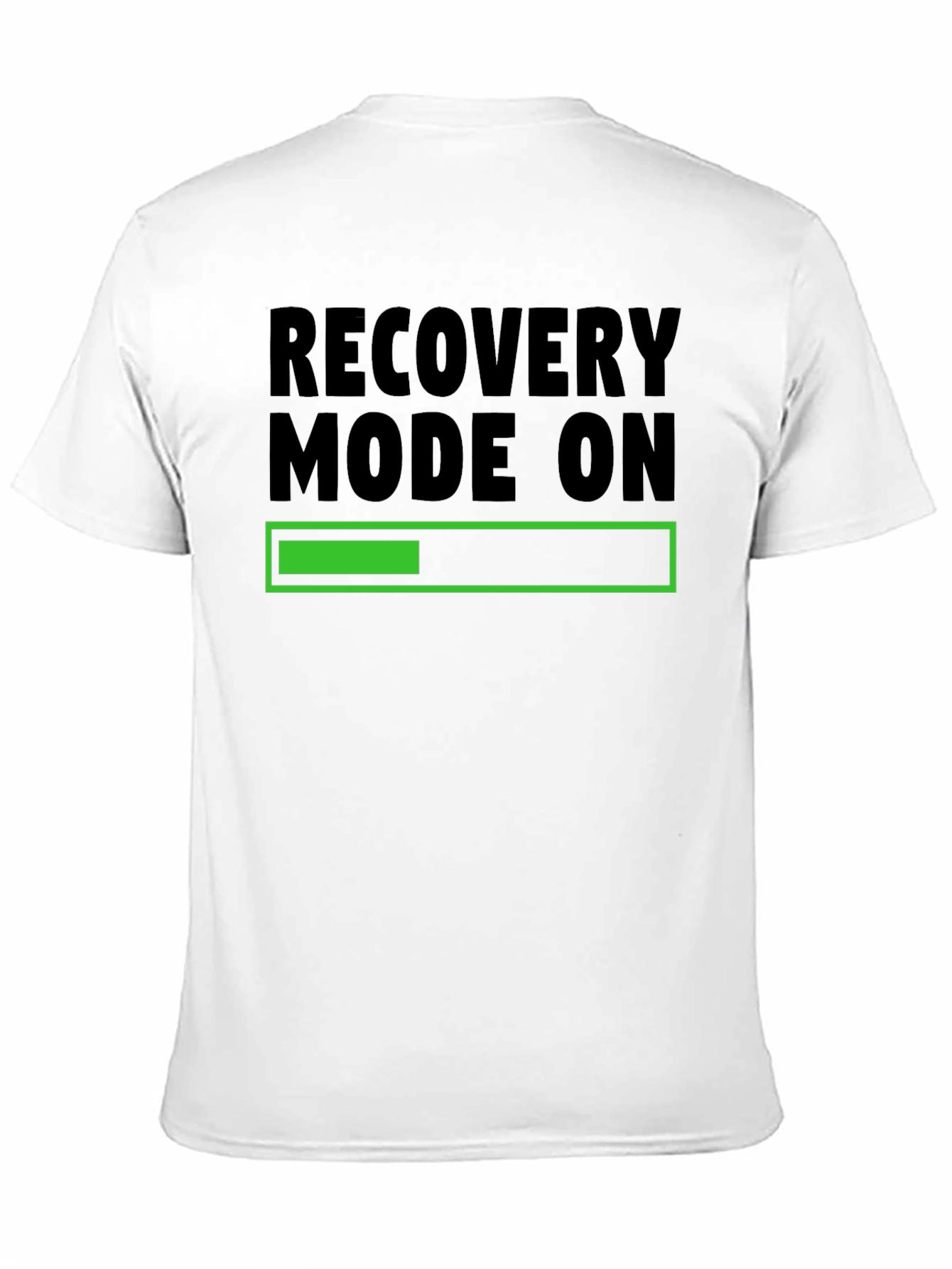 Recovery Mode On Black T-Shirt