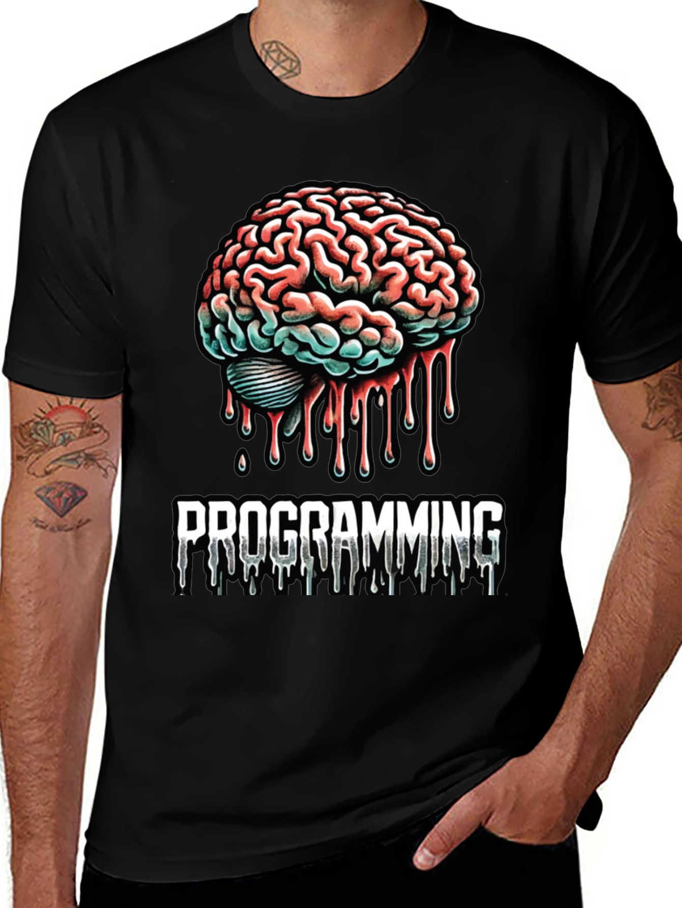 Programming Brain Mens T-Shirt