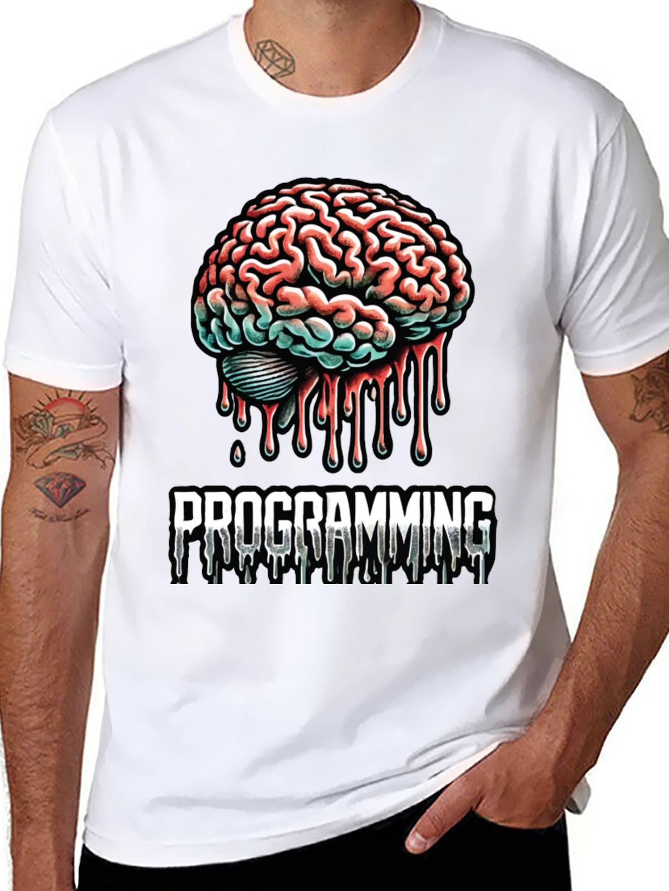 Programming Brain Mens T-Shirt