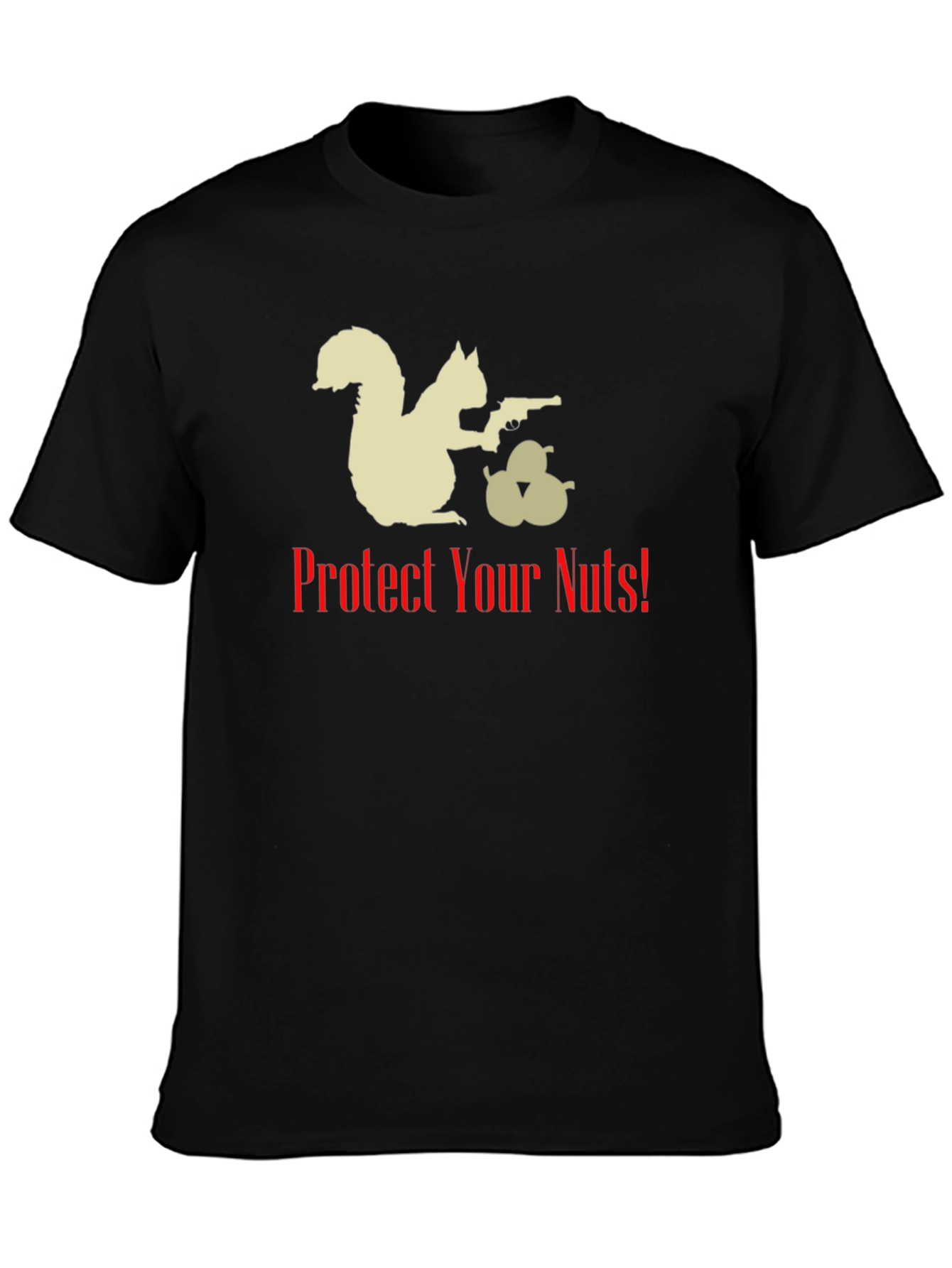 Protect Your Nuts Funny Squirrel T-Shirt