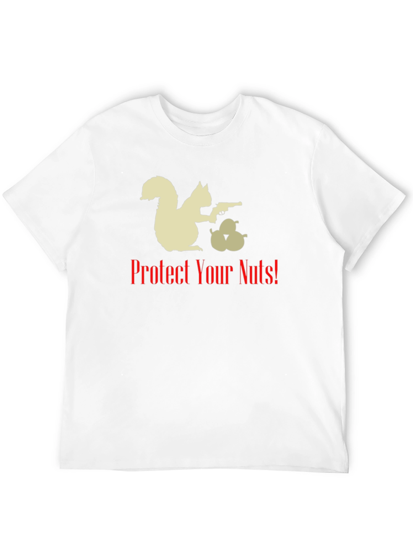 Protect Your Nuts Funny Squirrel T-Shirt
